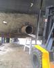 KP 22 steel tunnel being fitted